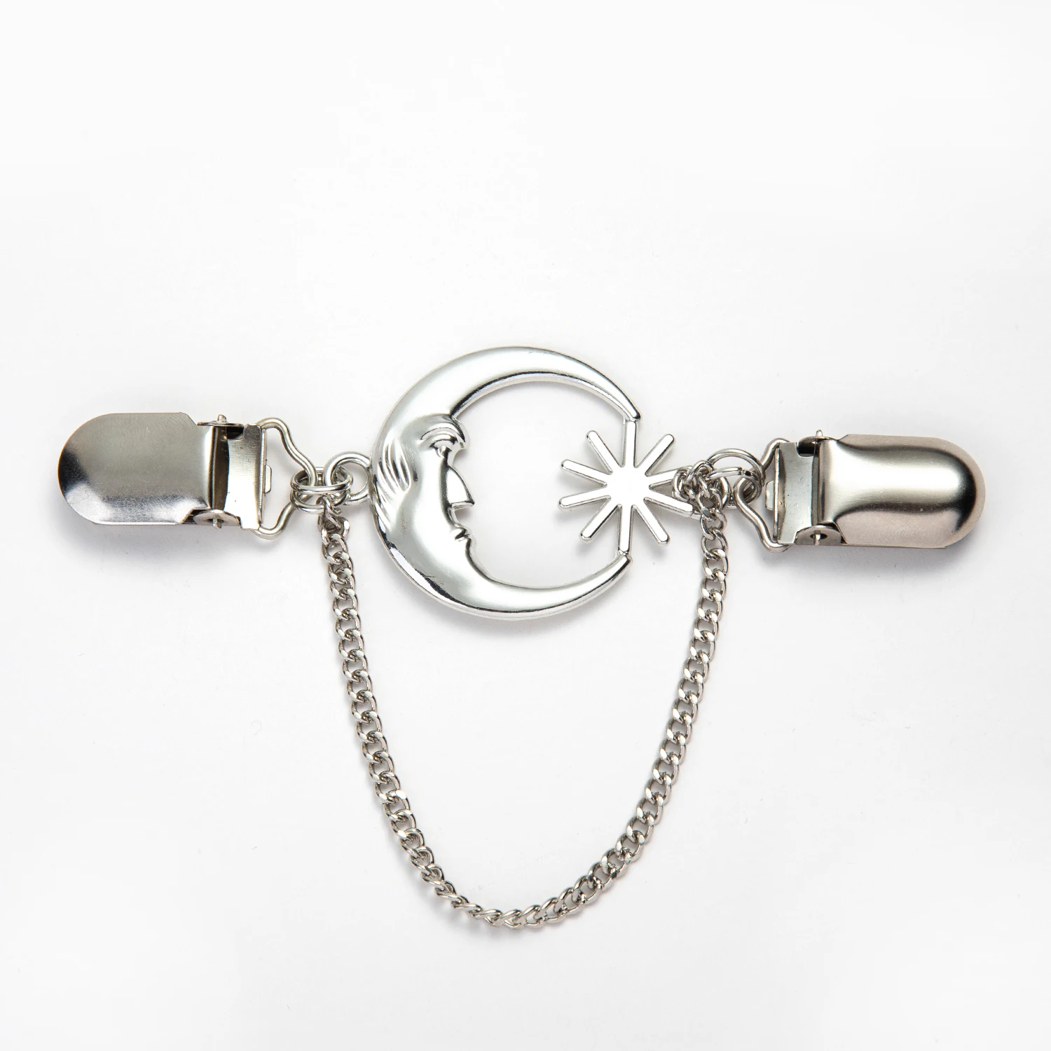 3pc Exquisite Rhinestone Sweater Clip Set - Versatile Alloy Cloak Clasp with Chic Scarf Buckle Function - Fashion Accessory