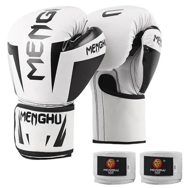 Премиум PU спарринг Боксерские перчатки для