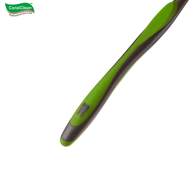 Enfresh Customized Oral Care Ultra Soft Charcoal Bristles Adult Toothbrush 2 Piece Pack