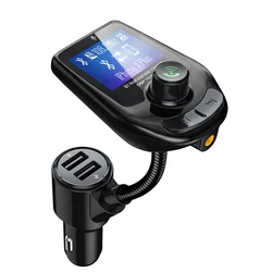 New Smartphone Charger Wireless Car Kit FM Transmitter Car MP3 Player 22.5W USB Fast Phone Car Charger