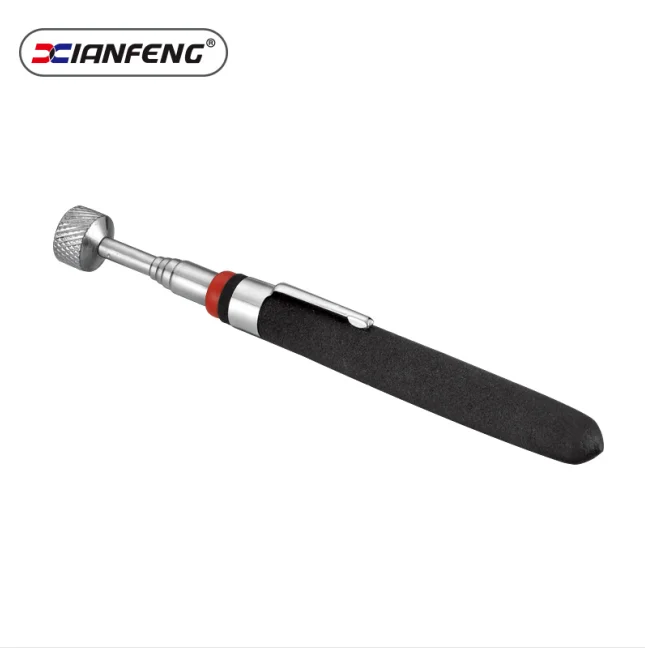 Телескопическая магнитная палочка 5 фунтов для небольших металлических инструментов, магнитный инструмент, инструменты для извлечения с зажимом XIANFENG