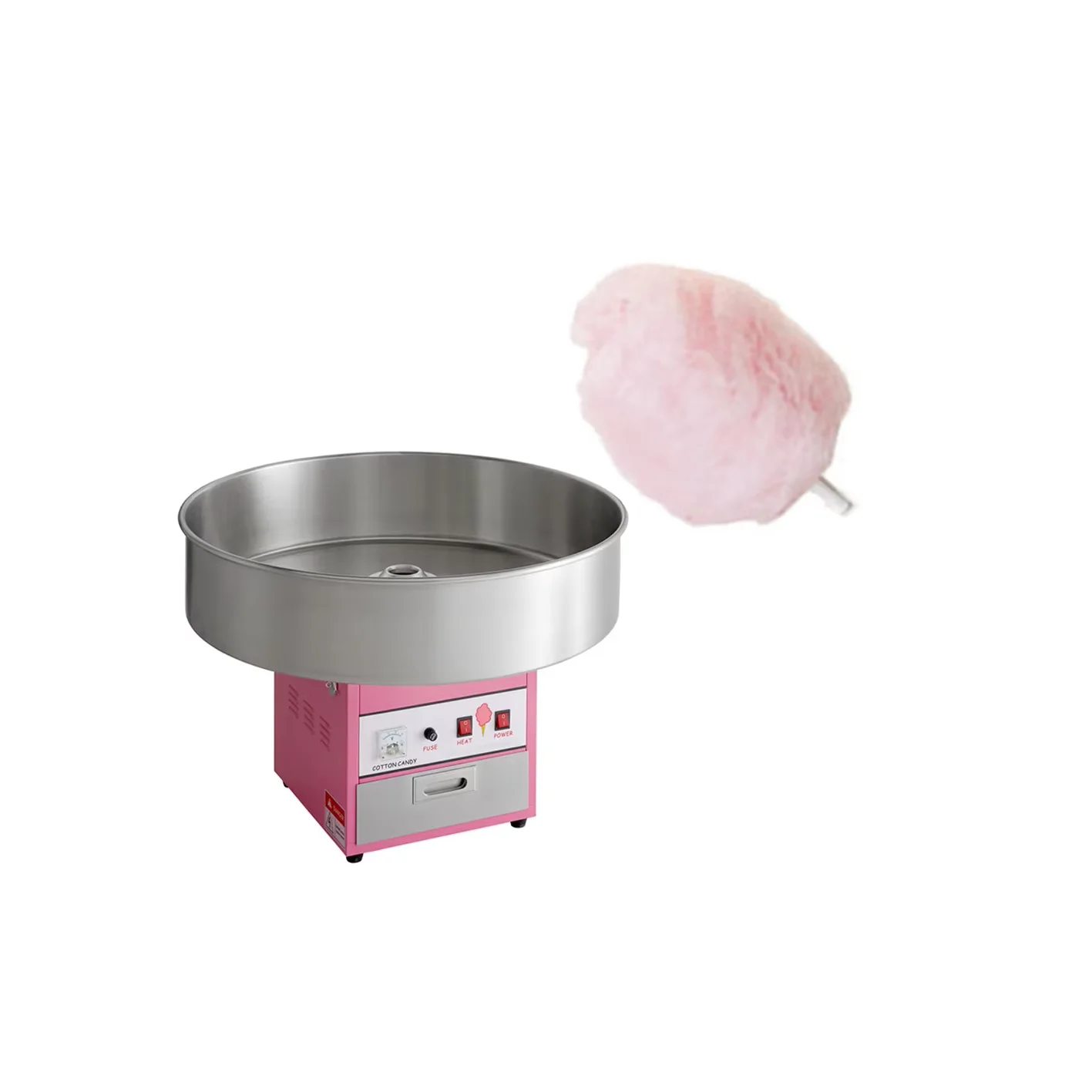 making Cotton Candy Machine Electric Commercial kitchen restaurant equipment Cotton Candy Floss sugar Stainless Steel Machine