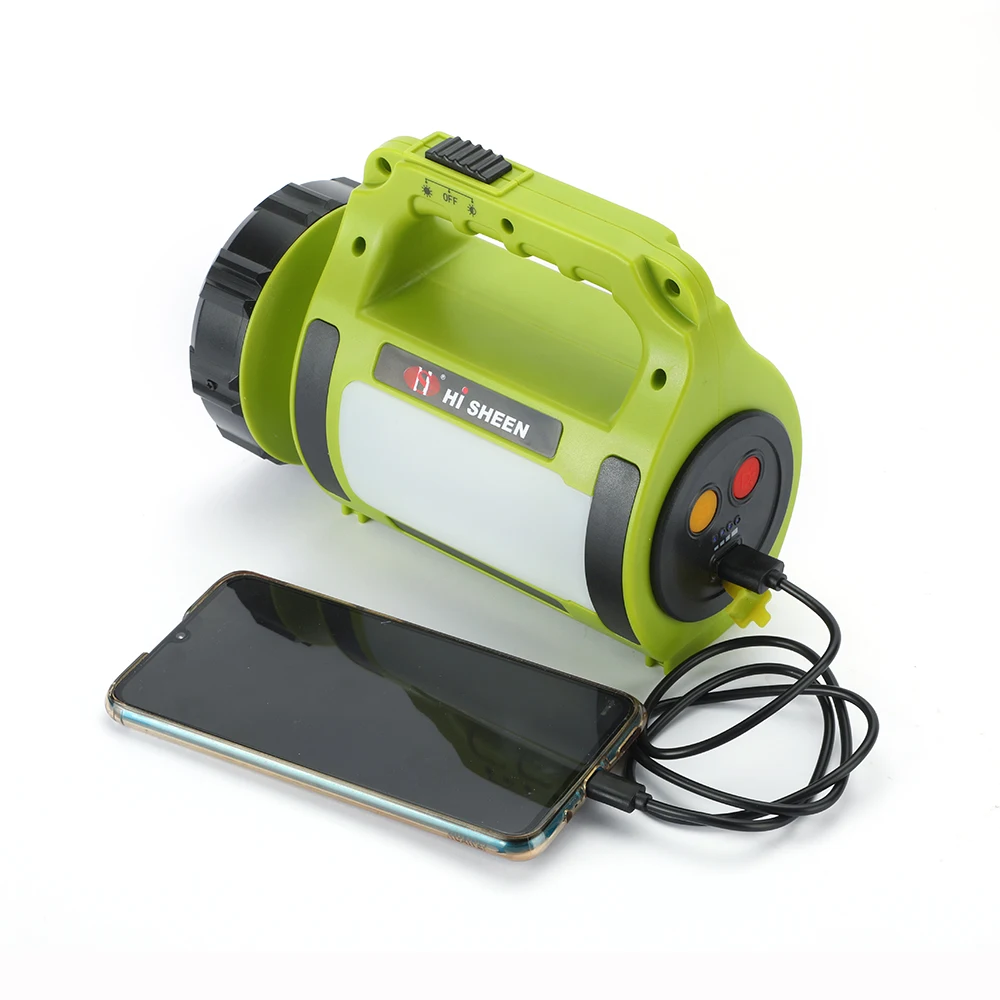 Manufacturer OEM portable handle work emergency warning LED rechargeable Searchlight