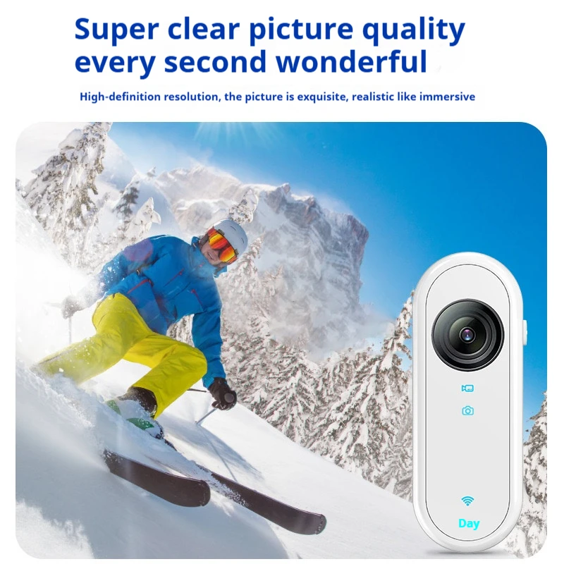 Riding Camera Wearing Chest Fixation Recorder Small DV Action Camera Accessories Thumb Camera Factory Direct