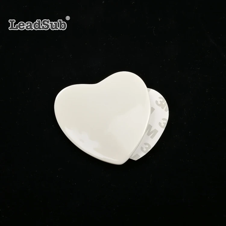 Leadsub Wholesale High Quality Blank Giveaway Promotional Sublimation Ceramic Fridge Magnet