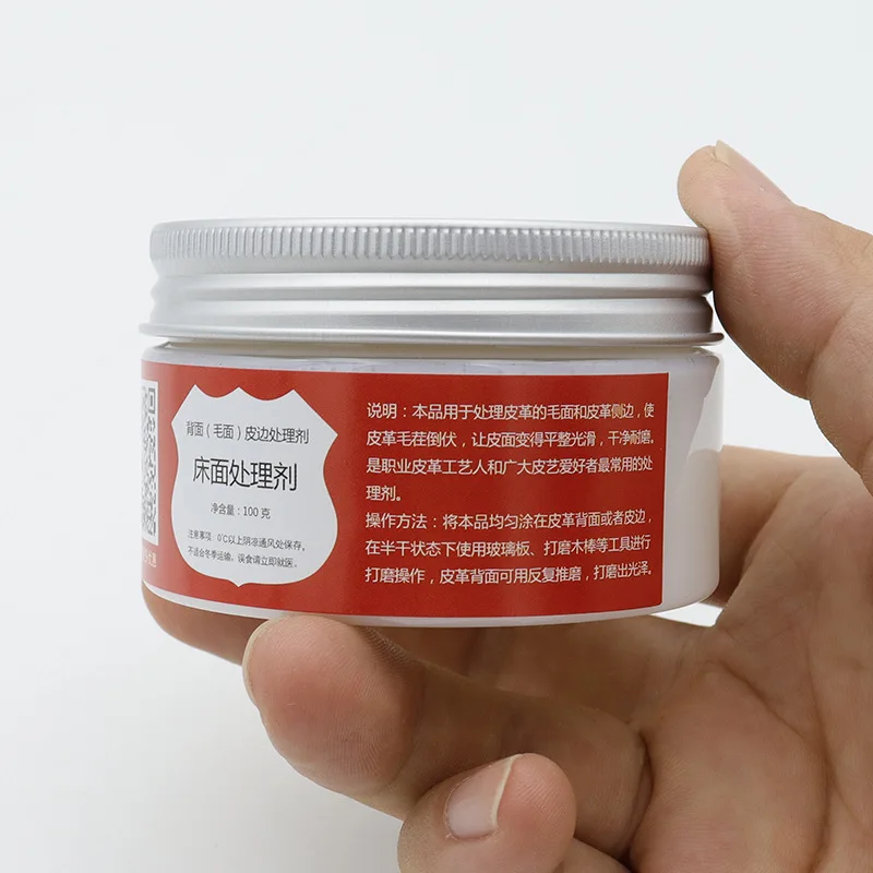 Leather Edge Paint Handcraft Cmc Clear & Smooth Treatment Leather Burnishing Gum