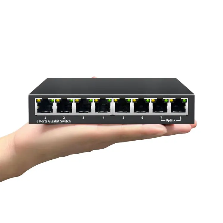 Ethernet Switch 5 8 16 24 Port Rack Mount Rj45 8 port Poe Switch Gigabit Network Switches