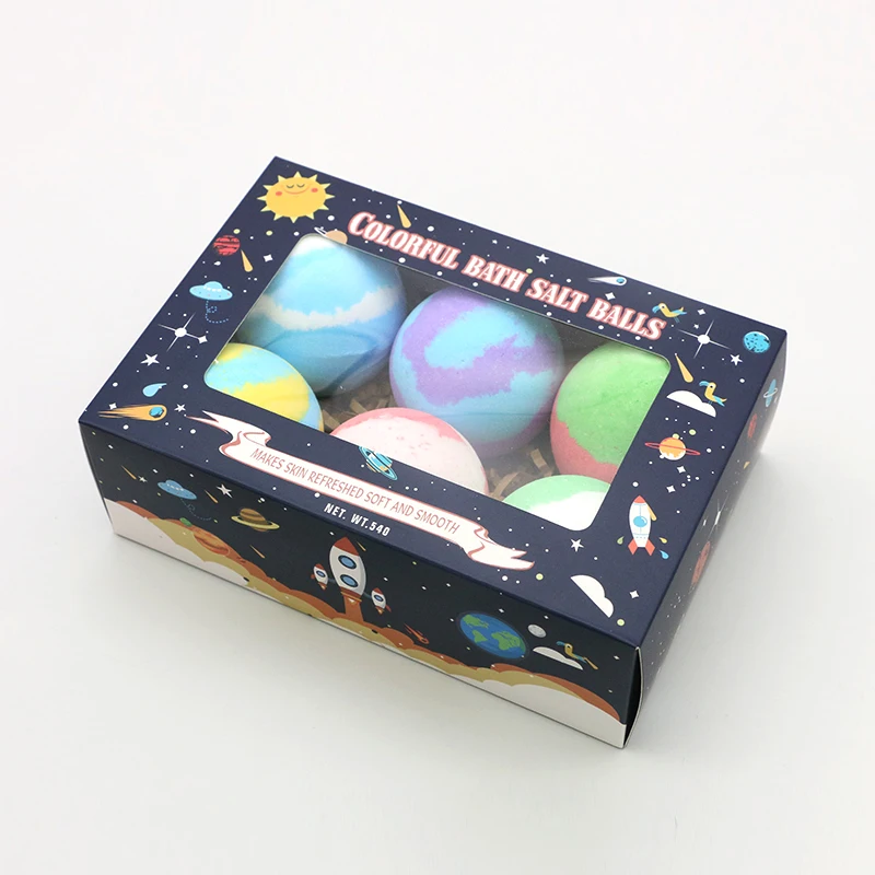 Skin Care Bubble Luxurious SPA Bath Bombs gift set For Women Mom Girls Teens