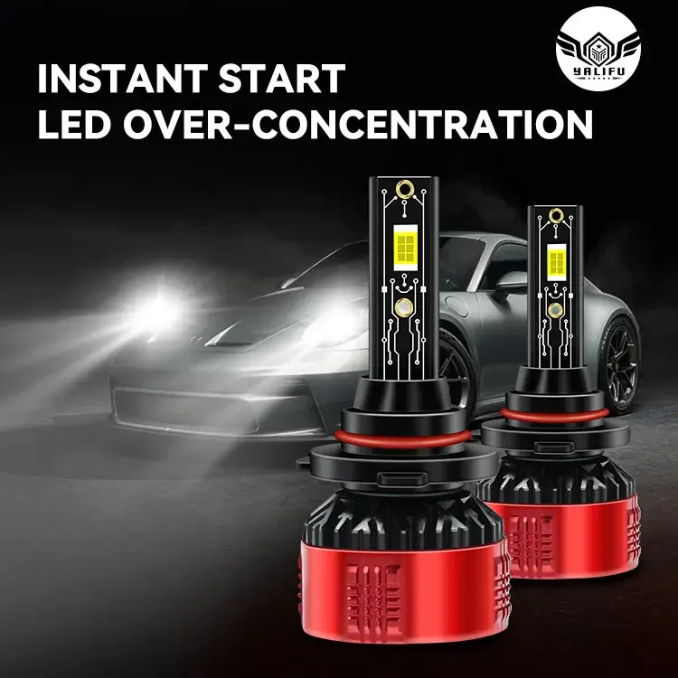 Wholesale Auto K9 58000lm 80w 3570 lamp beads 9012 H4 H7 H11 led light bulb led headlights for motorcycle