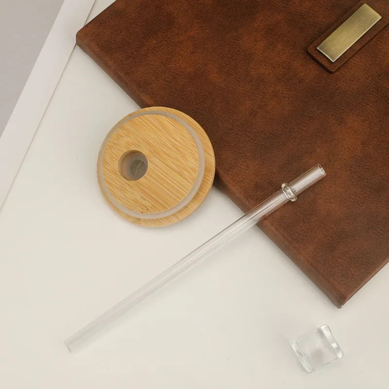 16oz 25oz frosting sublimation iridescent gradient soda beer can cup blanks glass can 20oz with bamboo lid and straws