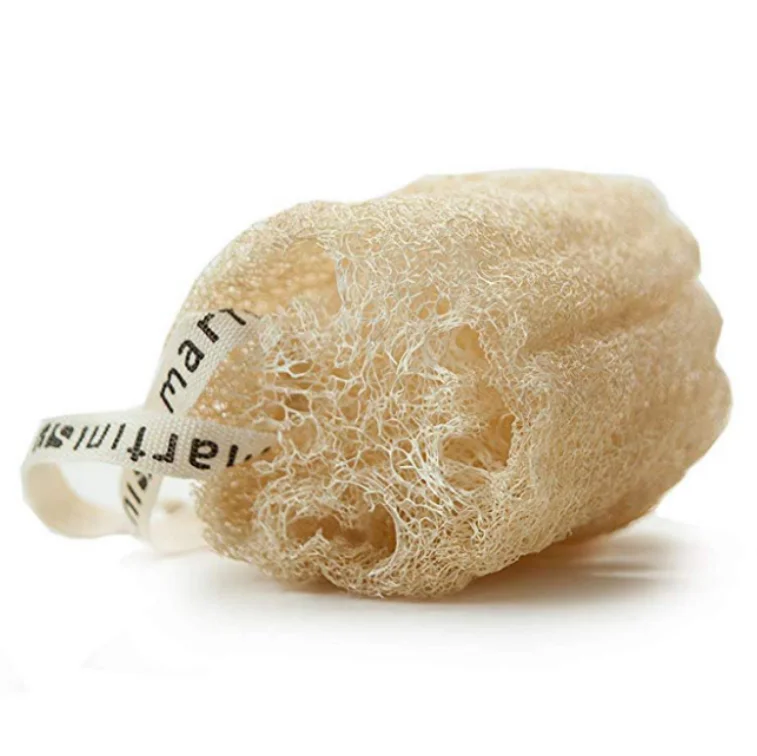 Eco-Friendly Biodegradable Natural Loofah Luffa Slice for Bath Face Body Exfoliating Shower Bath Natural Loofah
