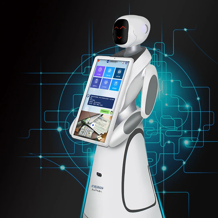 2022 CSJBOT Service Robot Humanoid Smart Commercial Service Robot Serve for Restaurant Hotel Bar