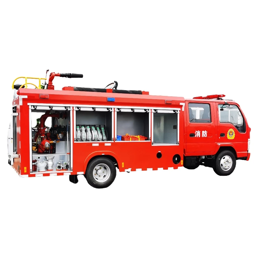 Hot Selling ISUZU 4*2 3500L 150-250HP Forest Fire Rescue Truck Fire Fghting Truck  for sale