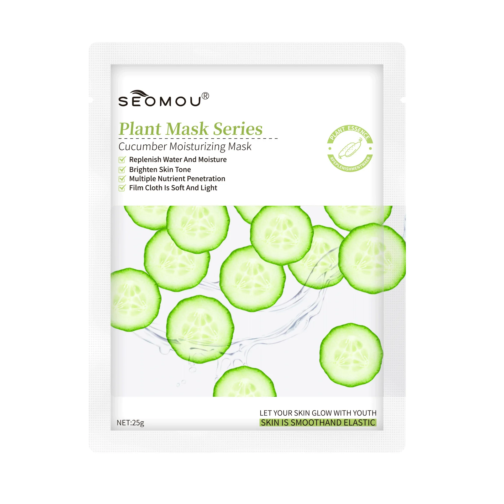 Wholesale Korean Skin Care Natural Organic Collagen Fruit Facial Mask Moisturizing Whitening Beauty Facial Sheet Mask