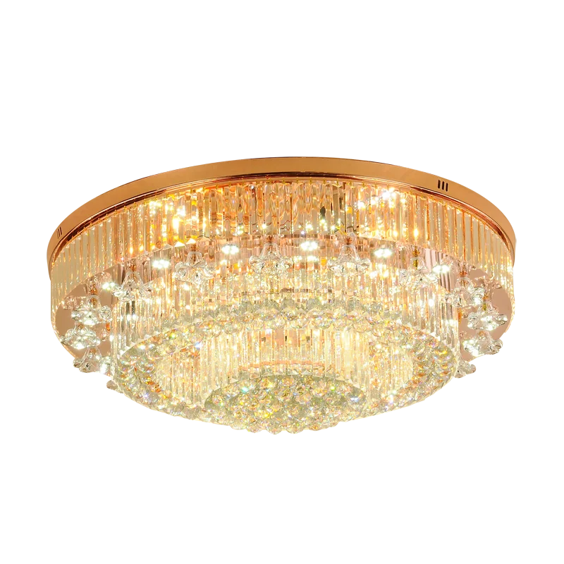 China Supplier Modern Led Ceiling Light Flush Mount, Crystal Led Ceiling Lamp For Home Hotel Display-Room