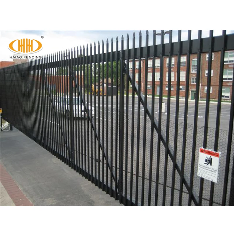Best Quality iron square tube gate sliding designs Aluminum slide gates