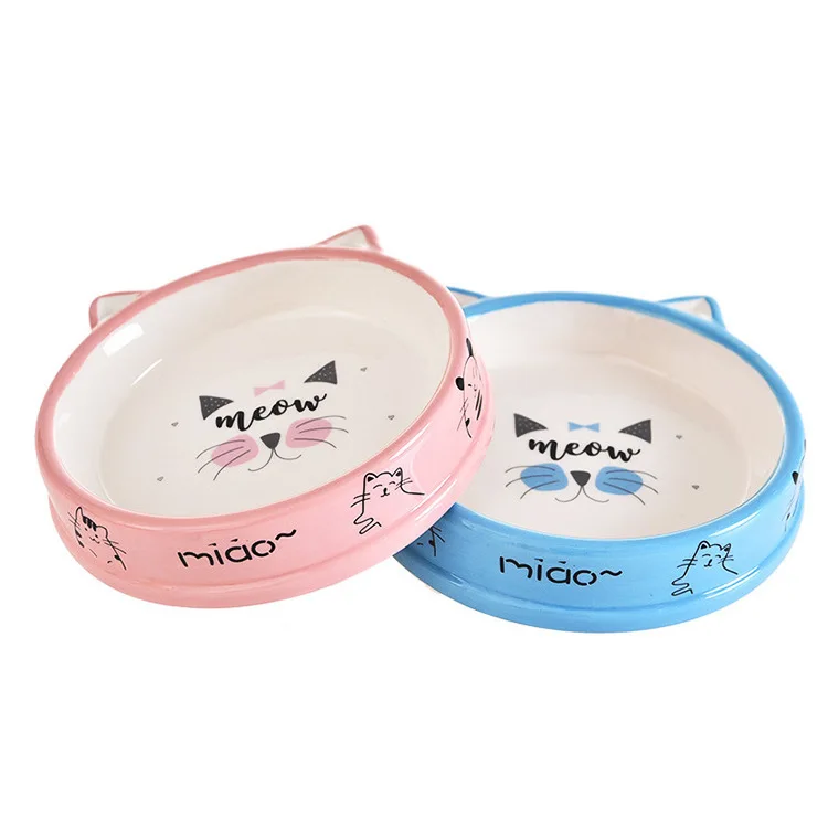 
 Amazon explosions pet products ceramic bowl  cartoon dog bowl  cat cute dog bowl  