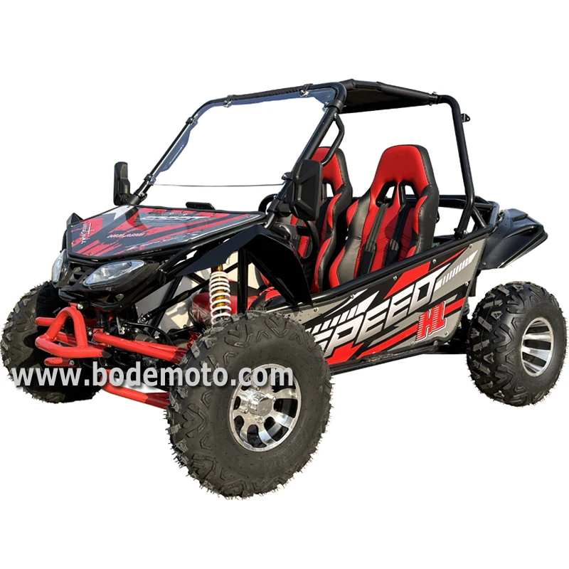 Bode New Arrivals 5000W Electric Go Karts Steel Go Karts 4 Stroke Disc Brake 4 Wheel Go Karts