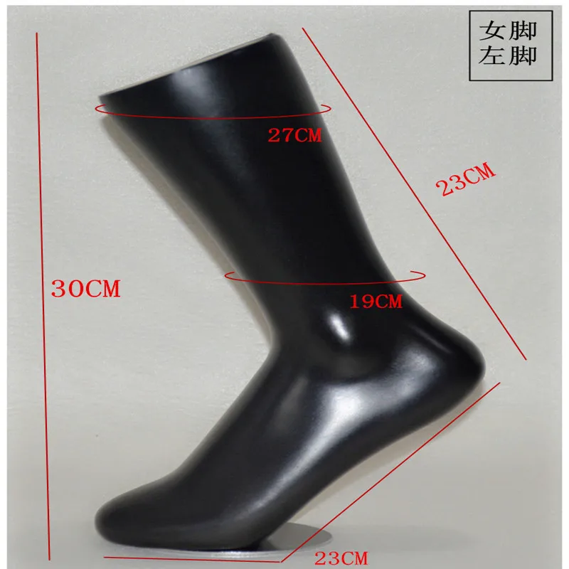 Wholesale PVC Plastic Football Sock display foot mannequin man woman foot lifelike mannequins for sale