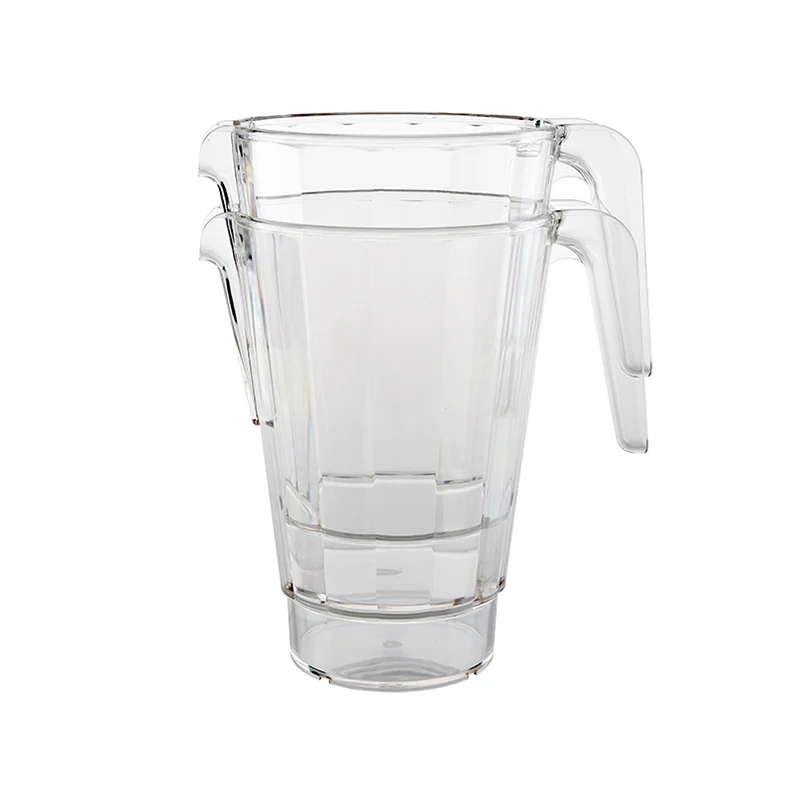 Restaurant and Canteen use 1500ml  Plastic Stackable Pitcher with lid PC Beer jug for wholesale