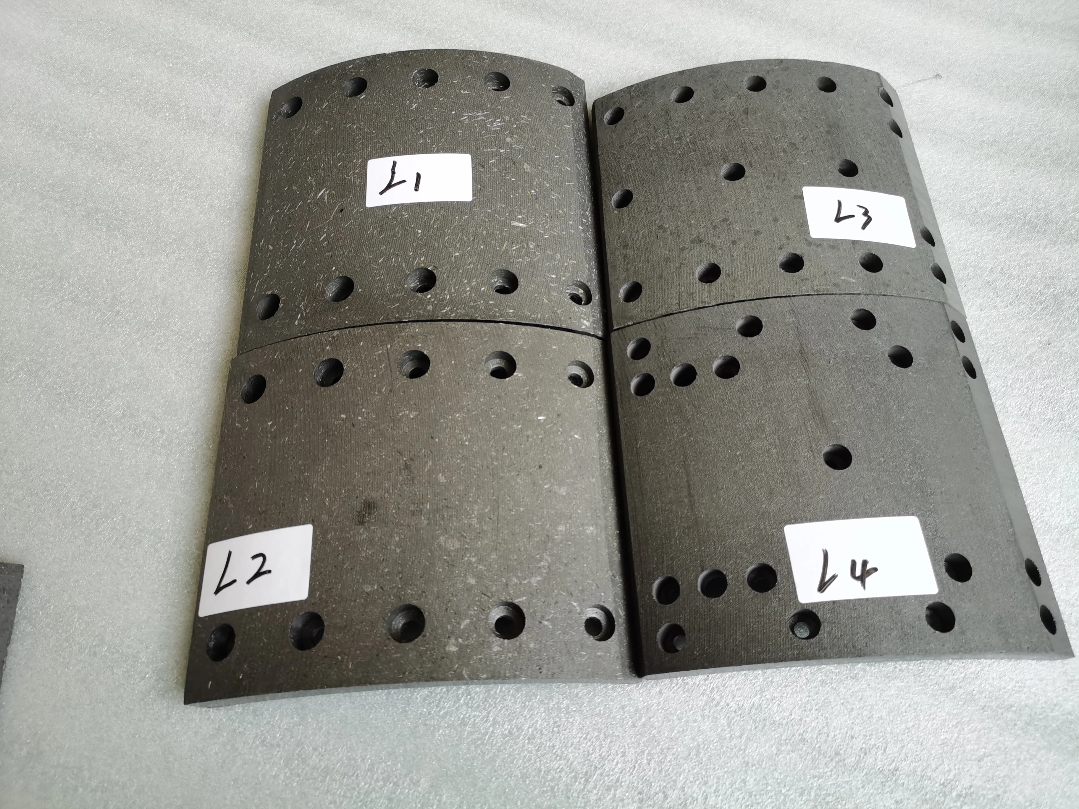 Factory  Truck Spare Parts Brake Linings 58143-7H900/ 58142-8A501  for JAC heavy truck