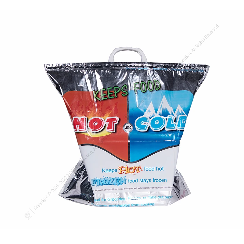 Hot Selling Thermal Bag Aluminium Foil Insulation EPE Foam LDPE Keep Hot and Cold Thermal Insulated Bag Food Fresh Heavy Bag