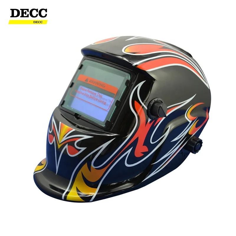 DECC Auto-Darkening Protective Safety Welding Helmet/Welding Mask (Surface spectrum)