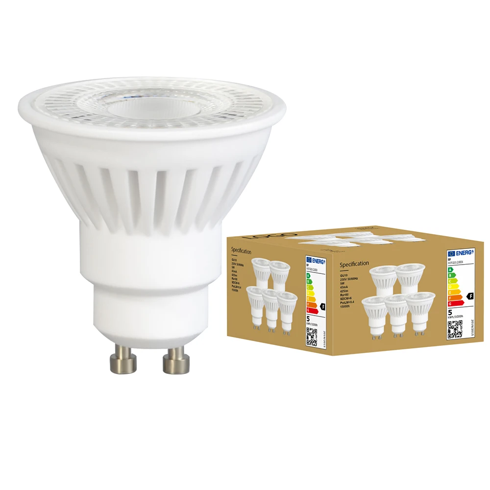 Ceramic gu10 spotlights 8w 9w spotlights ceramic gu10 bulb spot led 10w