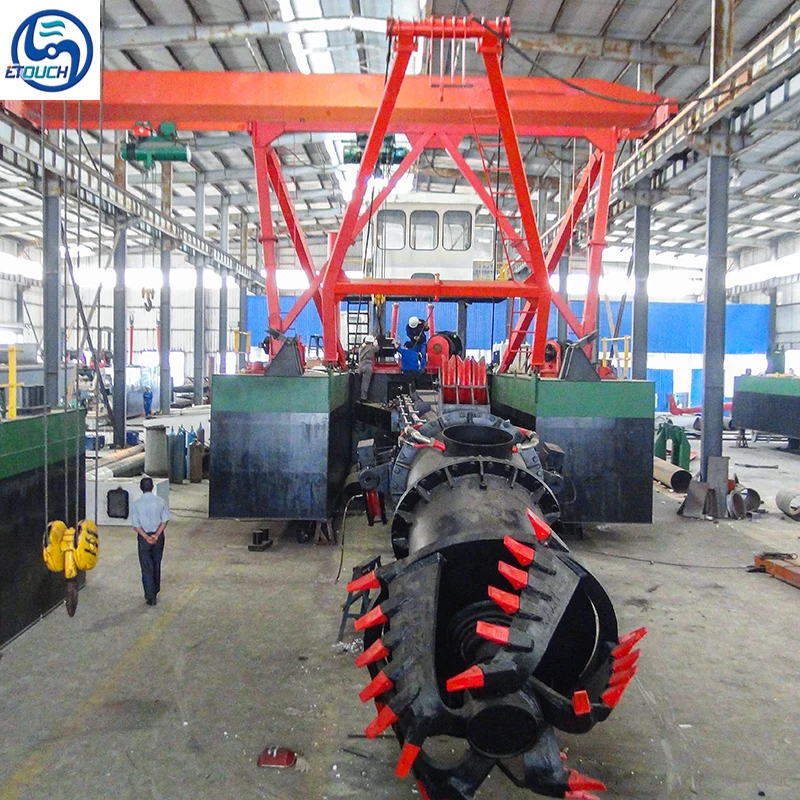 China dredger 18 inch Hydraulic cutter suction dredger/river digging sand dredger/dredging machine