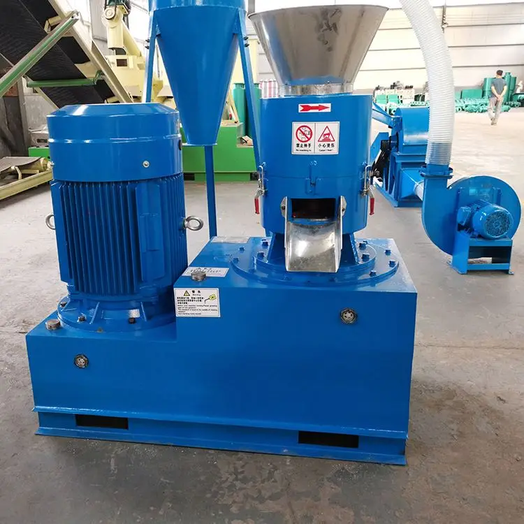 Cheapest price feed pellet press/roller turning biomass wood pellet machine