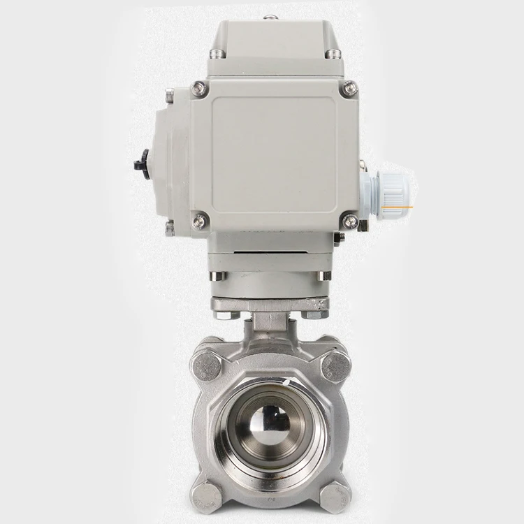 TKFM Electric Ball Valve NPT Connection type 2 Pcs Stainless Steel Ball Valve PN16 PN25 PN64