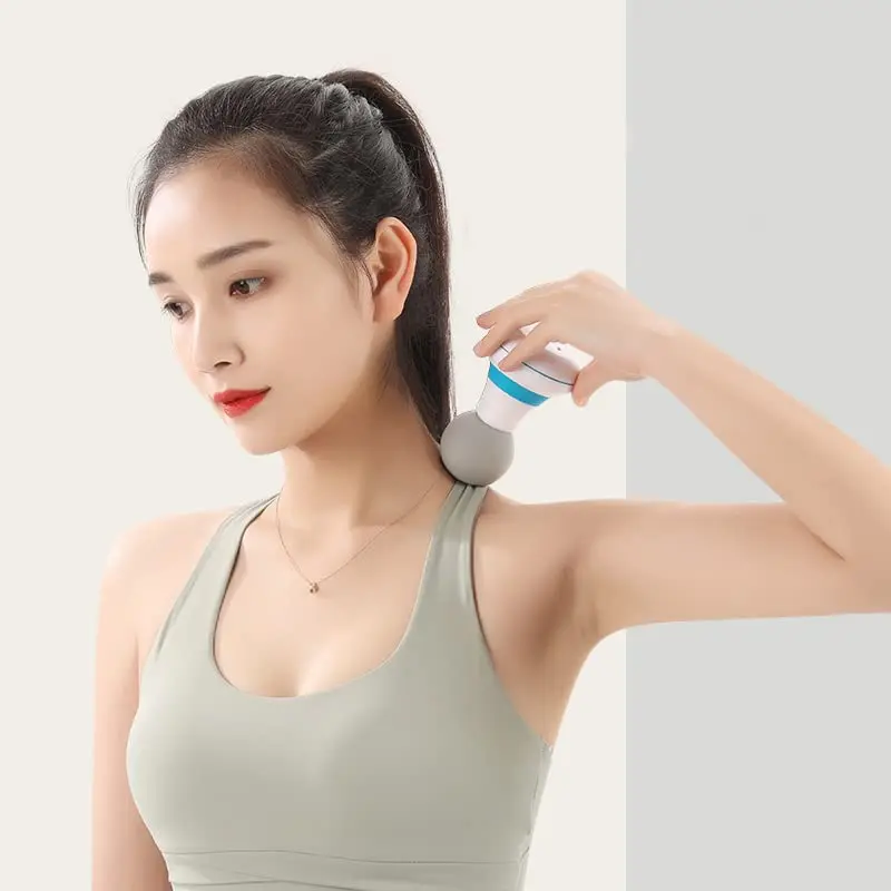 Portable Pleasure USB Rechargeable Mini Massager for Women 6 Speeds of Head and Neck Bliss