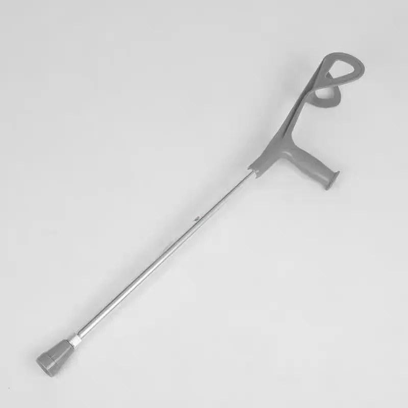 Костыль для предплечья регулируемый по высоте нескользящий алюминиевый костыль взрослых телескопическая трость ходьбы реабилитационная