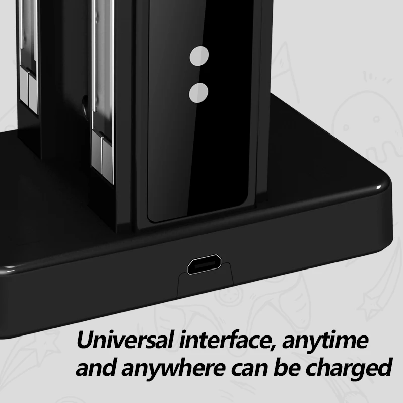 4 in 1 Switch joycon controller charging dock power supply charging station