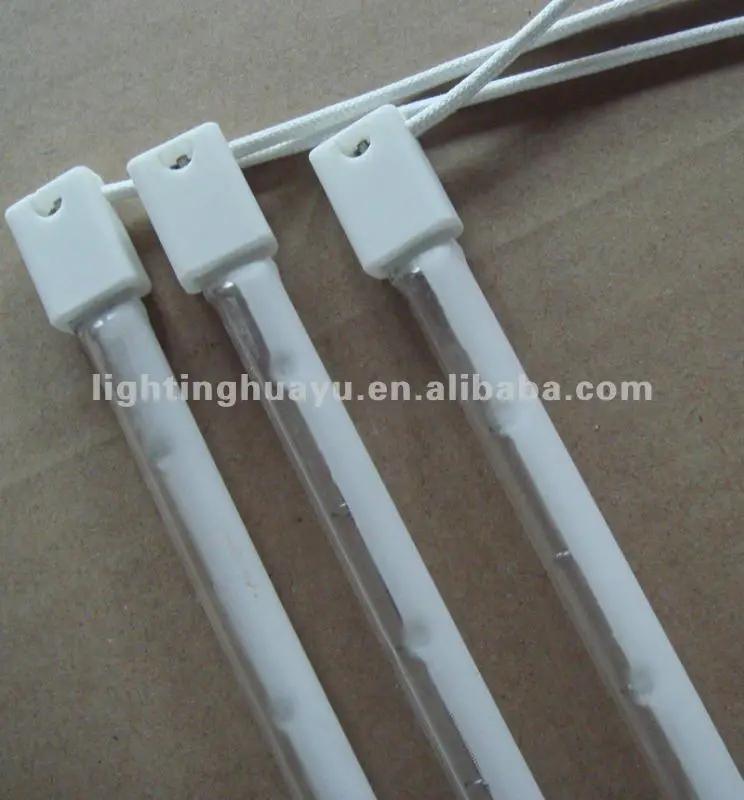 230V1000W infrared heat lamp with white reflector IR bulbs