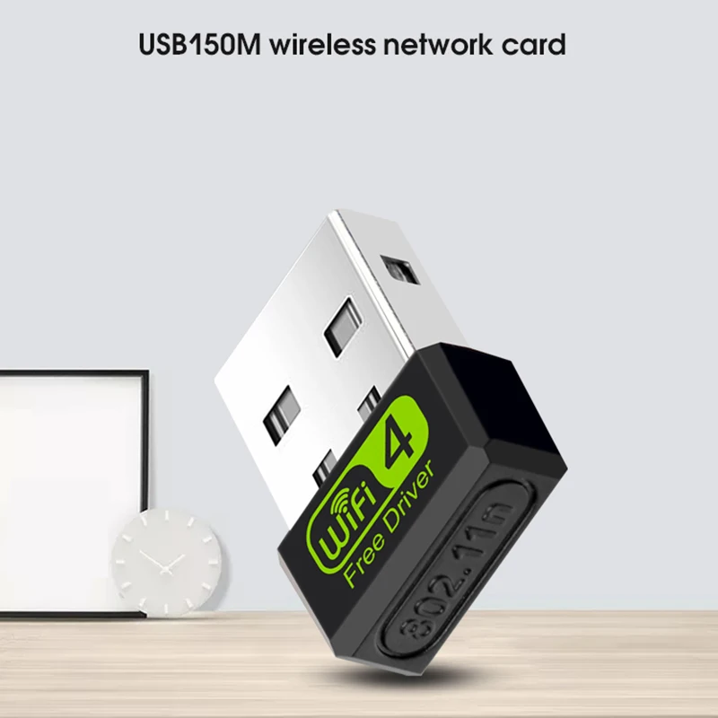  Мини USB Wifi адаптер Ethernet Wi-Fi 150 Мбит/с Lan сетевая карта 2 4G беспроводной ПК