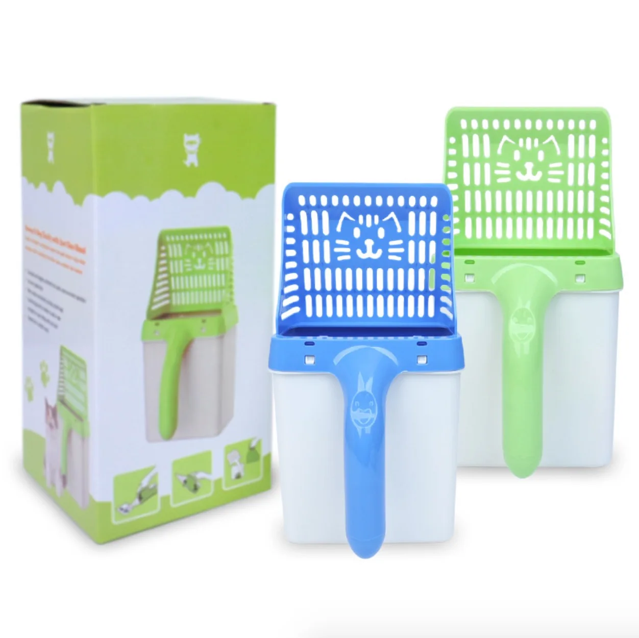 Factory Wholesale High Quality Plastic Cat Litter Shovel Cat Litter Scoop for cat