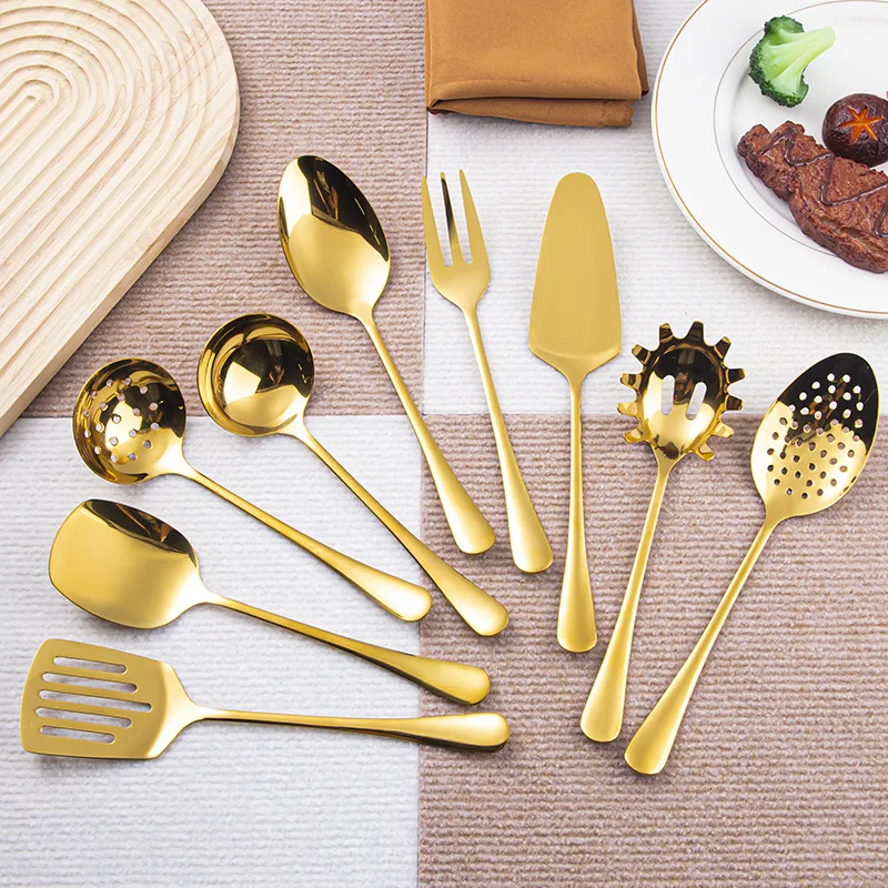 Private Label Kitchen Accessories Baking Tools Luxury Serving Sets of Dining Dinner Pastry Set Utensils De Cuisine kitchenaid