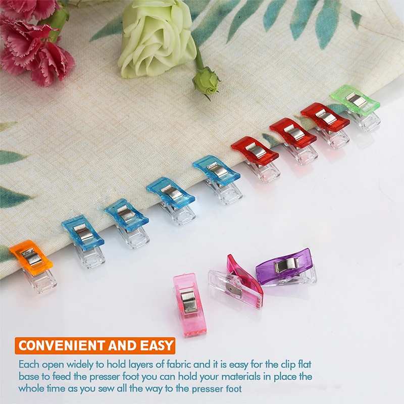 Plastic Sewing Safety Clip Multicolor Handmade Portable DIY