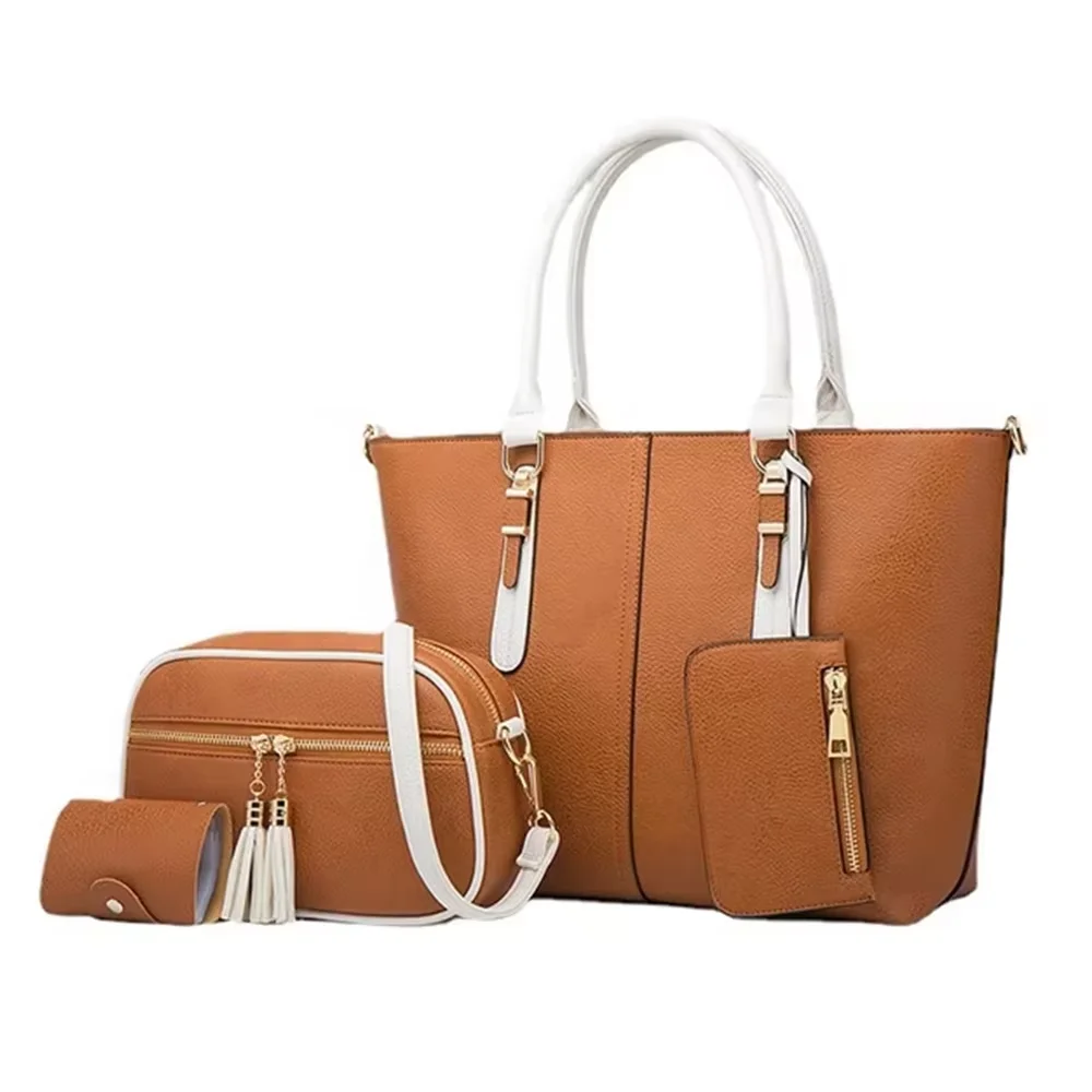 4 шт. женские кожаные сумки