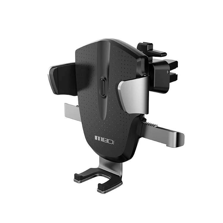 MEIDI Nice Quality Angle Adjustment Tempered 3 in 1 Air Vent Dashboard Car Phone Holder