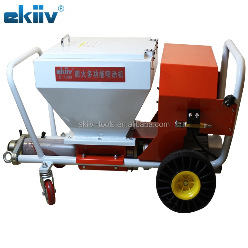 Ekiiv W6900 4500 Вт 28 л/мин новый высококачественный безвоздушный распылитель краски для внутреннего и наружного нанесения шпатлевки огнеупорное распыление