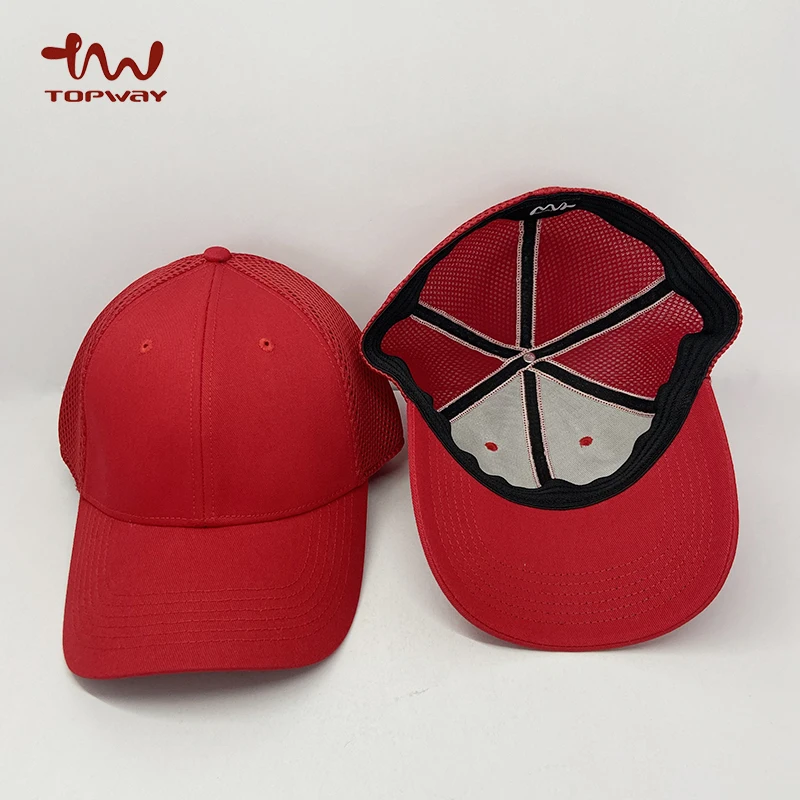 Custom Blank Plain 6 Panel Spandex Flex Cap Adjustable Fitted Flex Cap Hats For Men