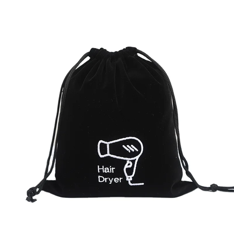 Personalized Bag Red velvet bags royal blue jewelry pouch suede pouch for Jewelry Gifts