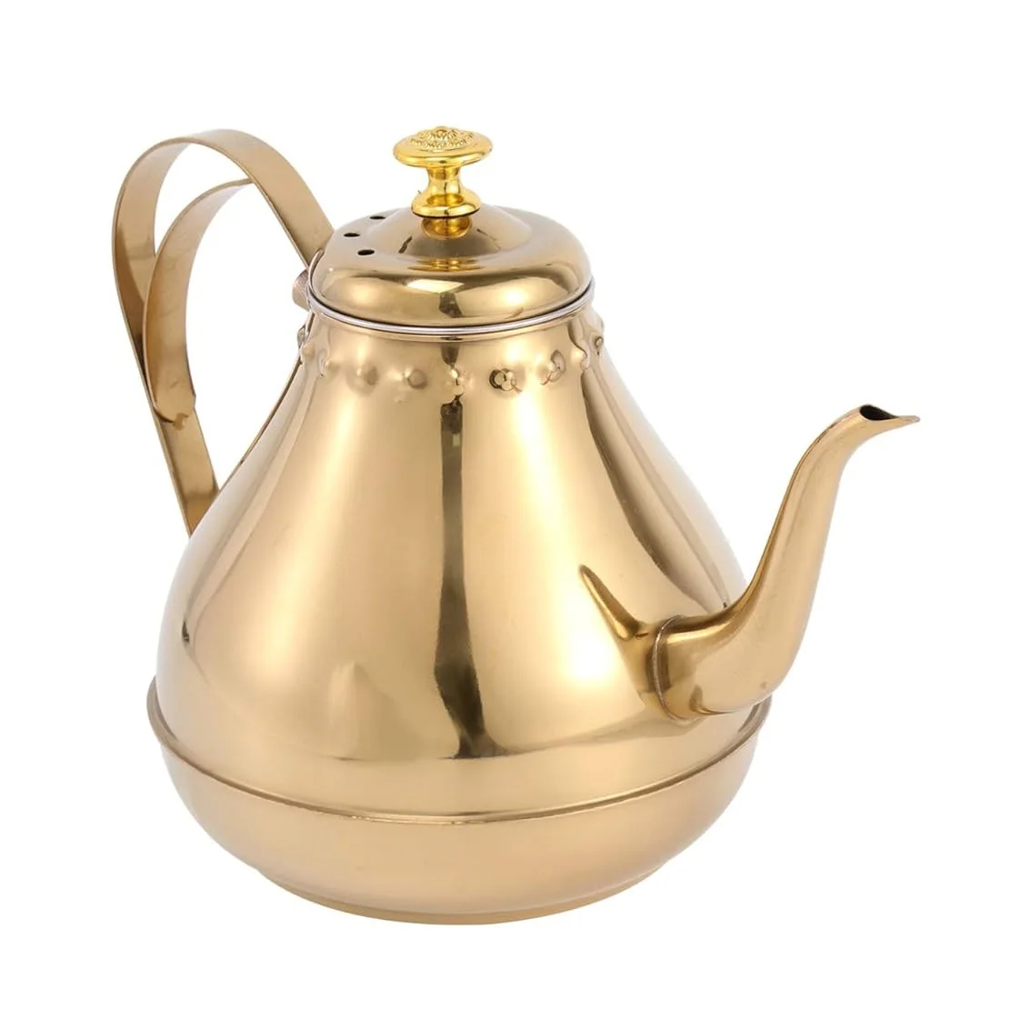 Home Hotel And Restaurant Tea Pot Pitcher Decor Silver Plated Antique Design Brass New Design Teapot Tea Pot And Kettles