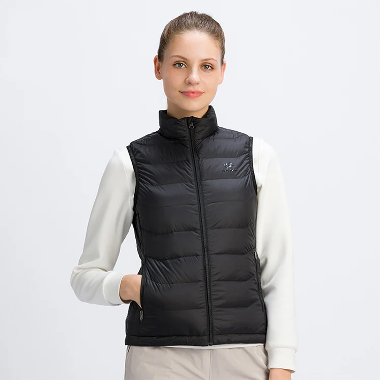 
Fashion ladies can receive lightweight down vests and warm down vests in winter 