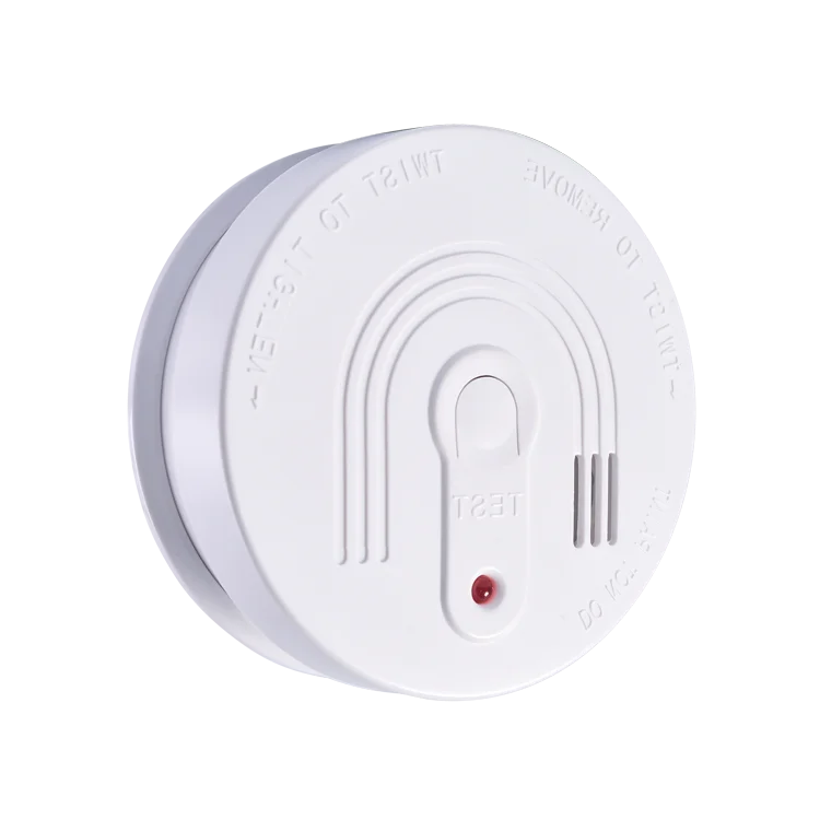 Hot Sale TUV Certification 9VDC Battery Standalone Smoke Detector For Home security