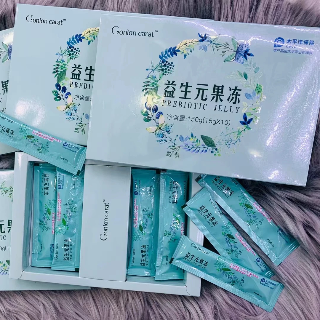 Пребиотическое желе для похудения для детоксикации и очищения толстой кишки, предотвращение диареи и запор