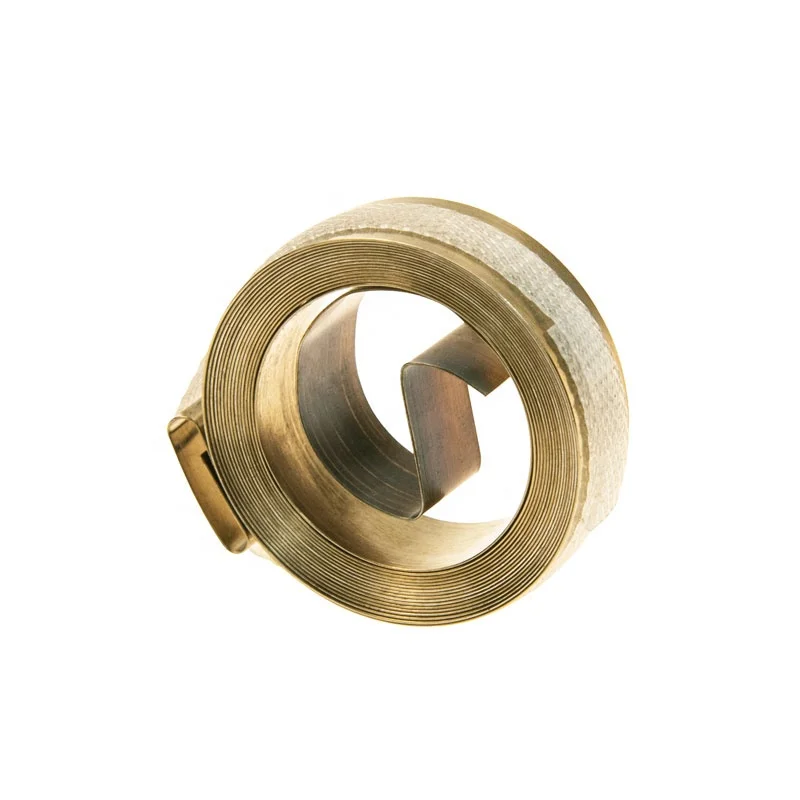 Wholesale Professional Custom Metal Retractable Stainless Steel Flat Spiral Small Torsion Constant Seat Draw Power Spring