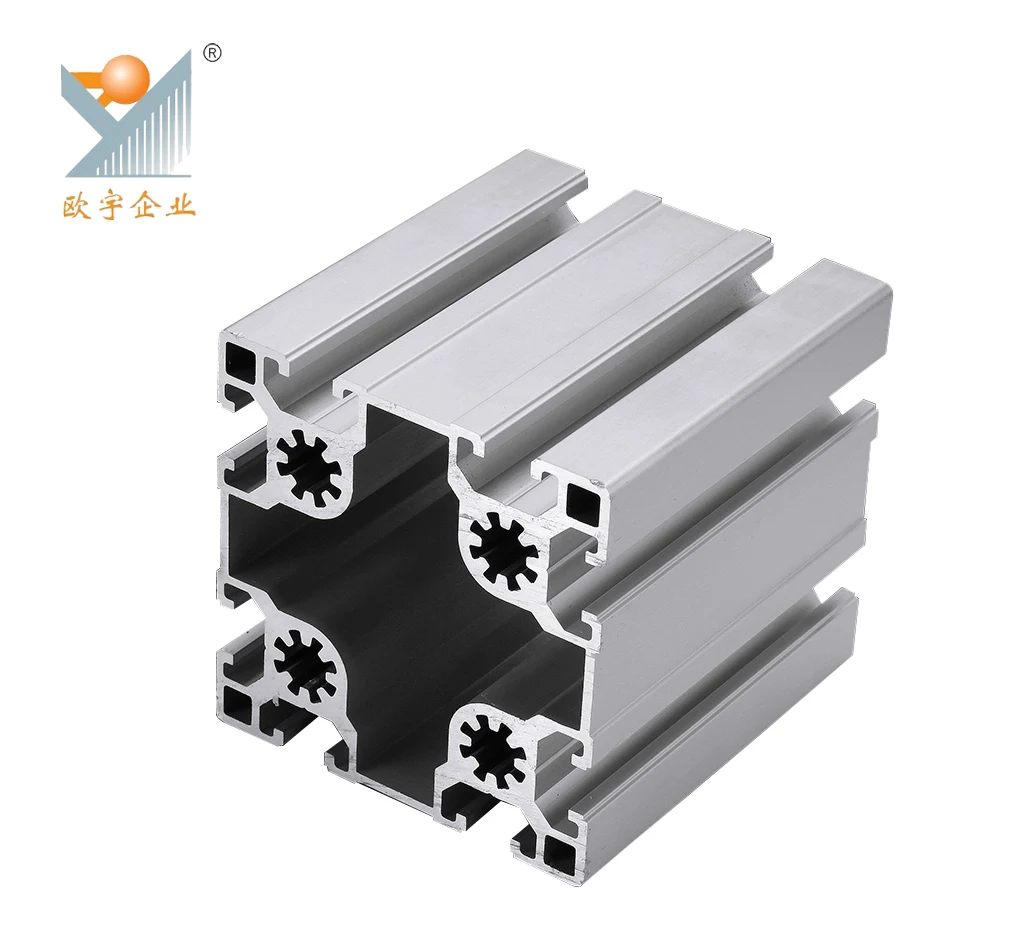 9090 г. европейский стандарт Т-образный профиль из экструдированного сплава 90x90 промышленные алюминиевые профили